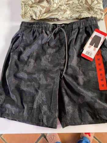 Short de bain noir  Boston  traders homme taille M