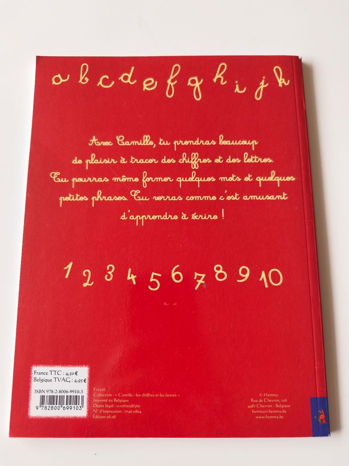 J'apprends à écrire les chiffres et les lettres - photo numéro 2