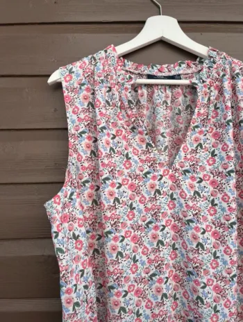 Blouse fleurie