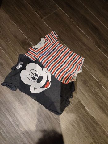 Lot de 2 bodies manche courte