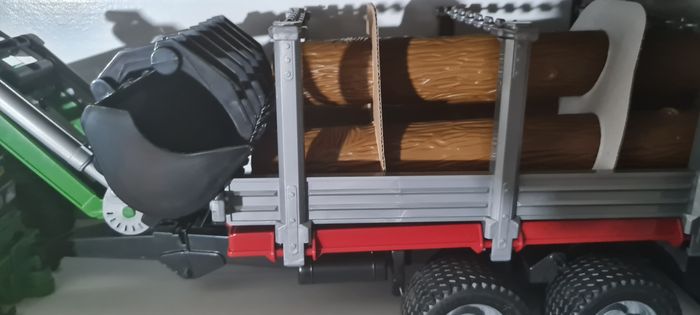 Camion bruder chargeur bois et benne basculante neuf envoi rapide - photo numéro 6