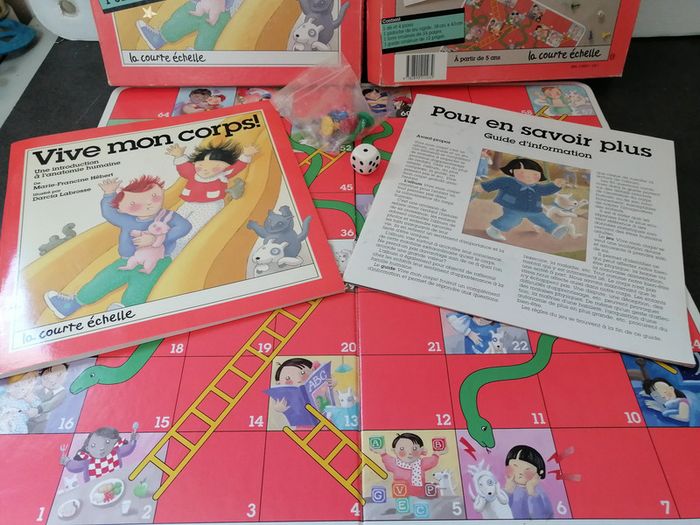 livre et jeu pedagogique '' vive mon corps des 5 ans '' - photo numéro 2