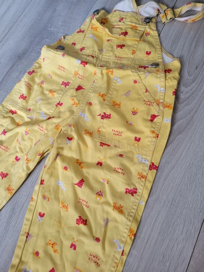 Salopette jaune bébé - photo numéro 4