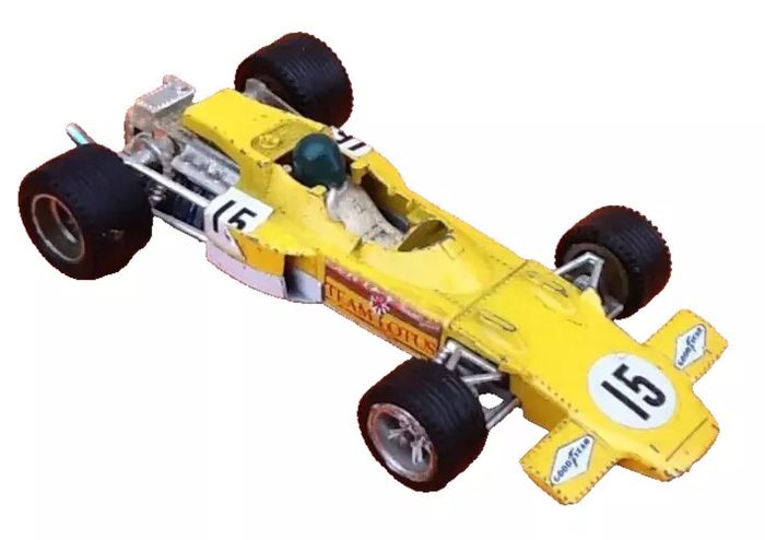 Voiture miniature Lotus-Ford 72 F1 Mebetoys GranPrix (1972)