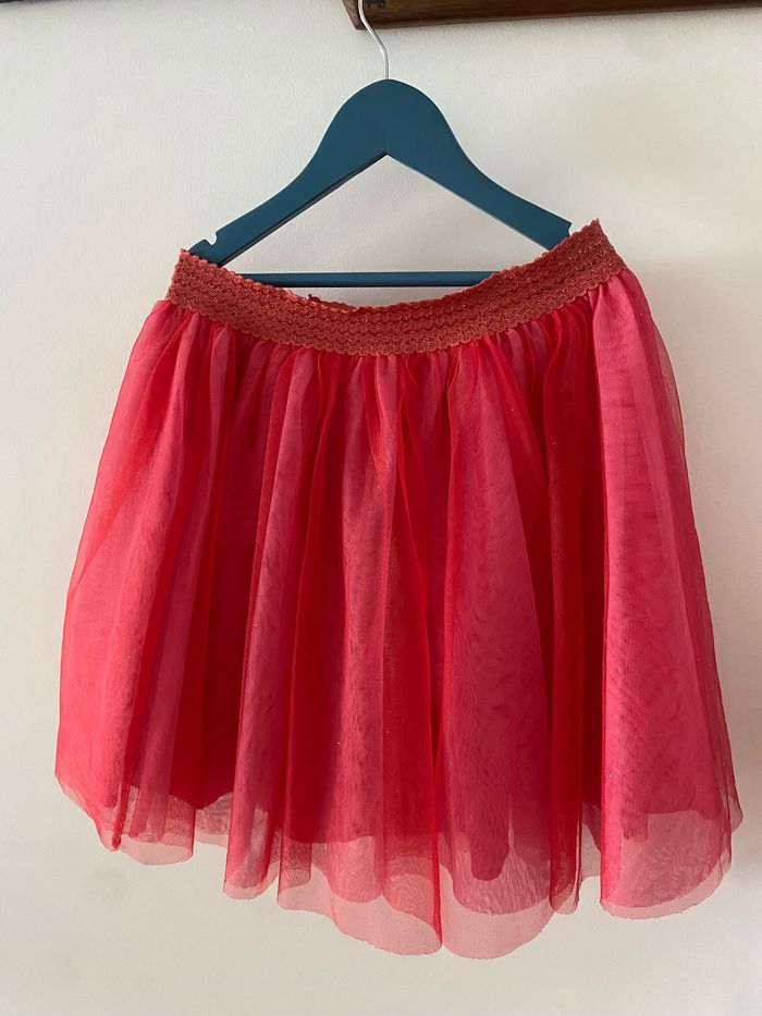 Jupe pailleté rose catimini 12 ans