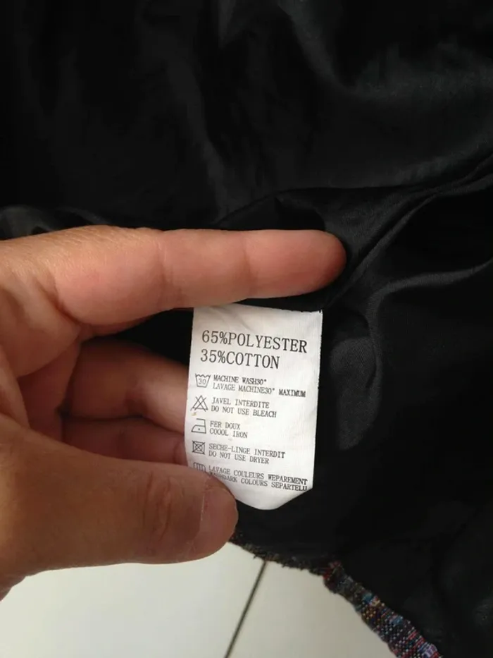 Veste classique zippé manches longues 12ans Leava - photo numéro 8
