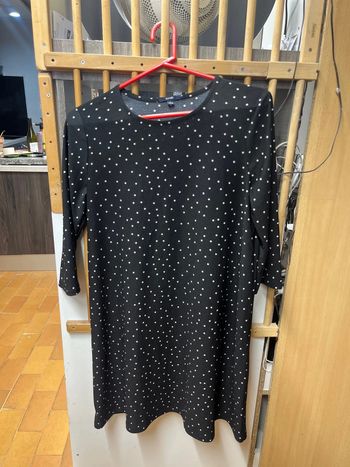 Robe noir Point blanc