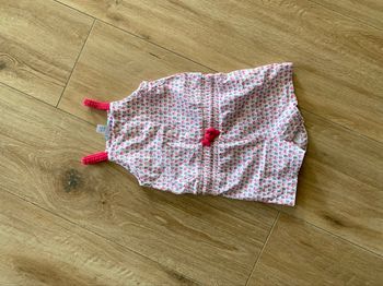 Combi short bébé fille