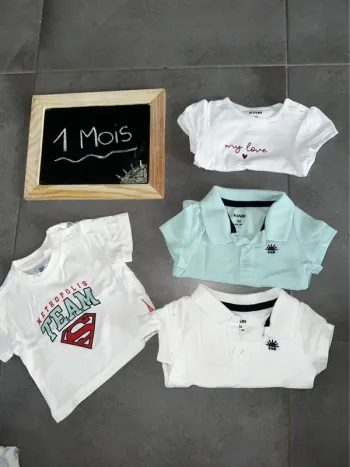 T-shirt 1 mois