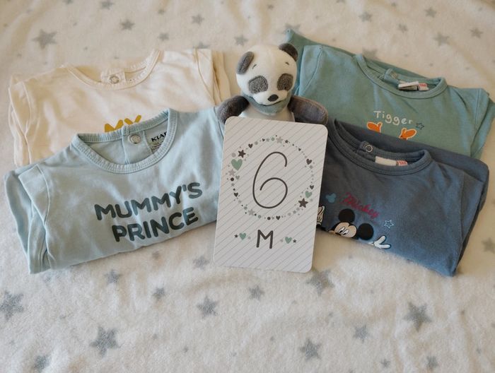 Lot de 4 grenouillère fines