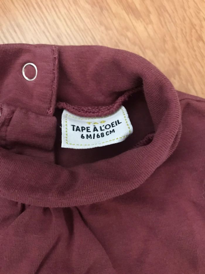 Sous pull tape à l’œil 6 mois - photo numéro 3