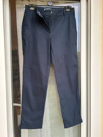 Pantalon costume bleu 7/8