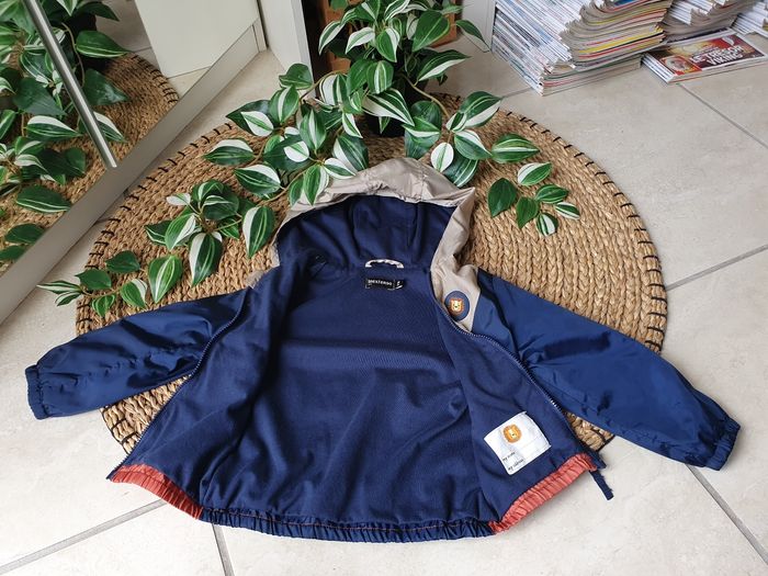 Veste imperméable coupe-vent garçon taille 86cm - photo numéro 2