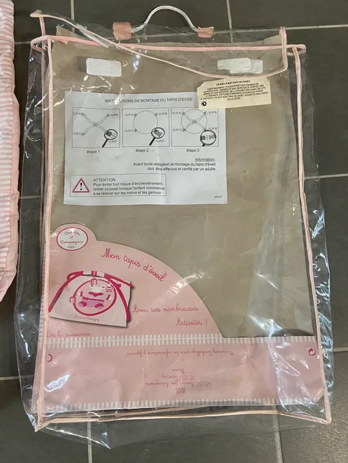 Tapis d’éveil avec arches et activités Doudou et Compagnie - photo numéro 8