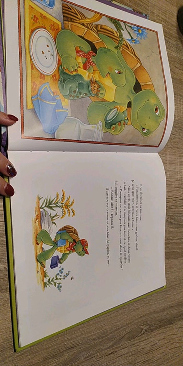 Franklin fait un dessin - photo numéro 4