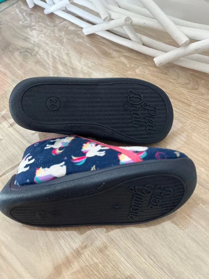 Pantoufle licorne pointure 26 - photo numéro 5