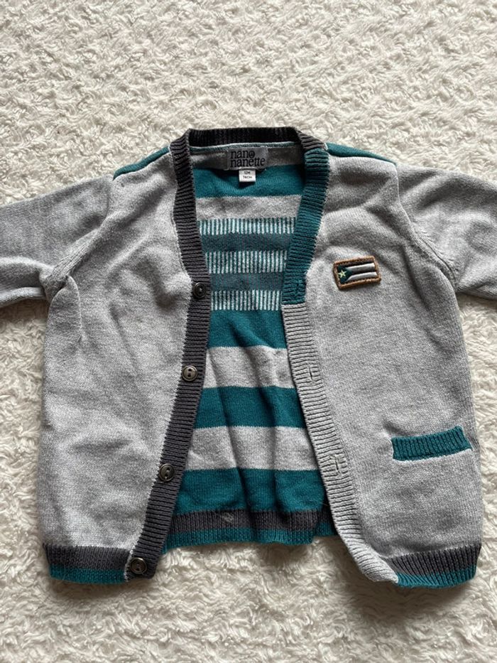 Gilet fin taille 12 mois