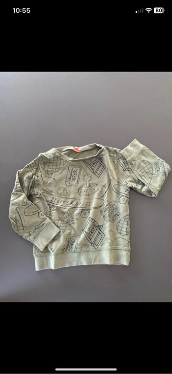 Sweat fin tape a l’œil 8 ans