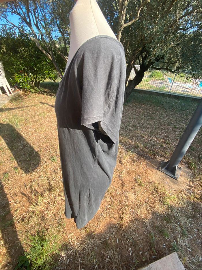 Petite robe grise American vintage 38 40 - photo numéro 2
