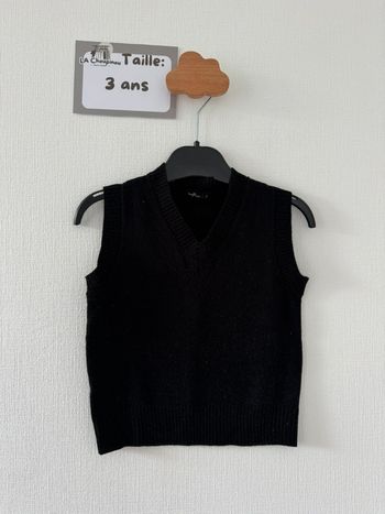 Pull sans manches - taille 3 ans 🌼