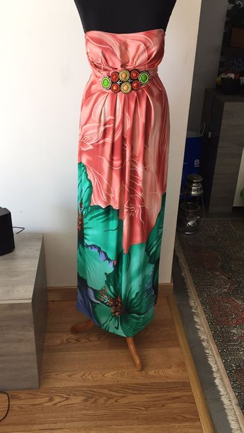 Robe très longue pour plage