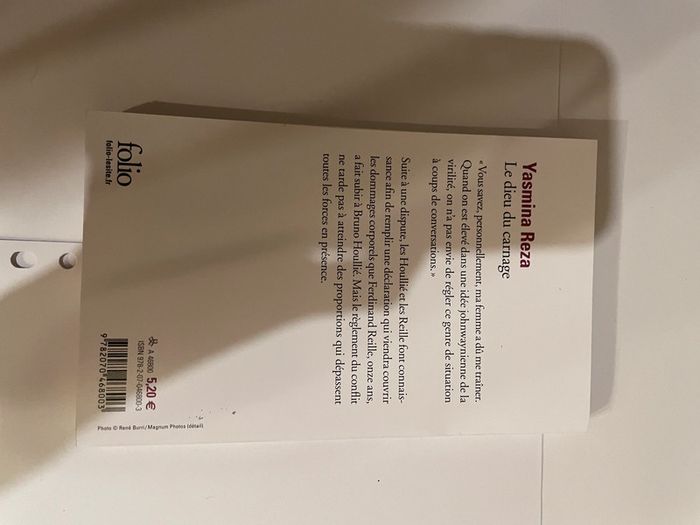 livre le dieu du carnage - photo numéro 2