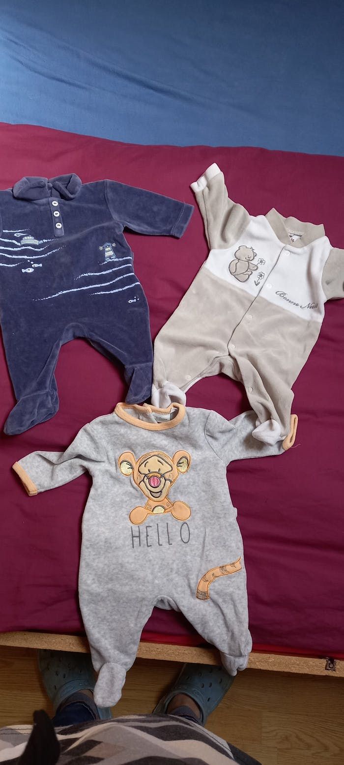 Lot de pyjamas 3 mois garçon