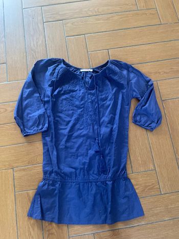 Blouse bleu camaïeu 36