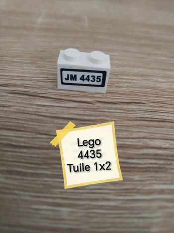 Lego 4435 tuile 1x2