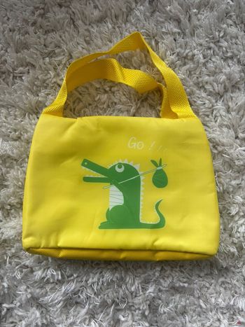 Sac isotherme pour enfant d'environ 17 X 23 cm