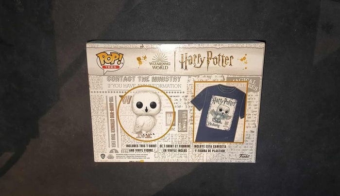 Pack Funko Pop + T-Shirt / Hedwig 76 / Harry Potter / Only In Pop & Tee - photo numéro 2