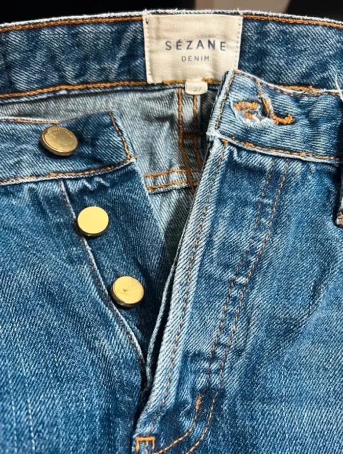 Jean Sézane denim bleu - photo numéro 4