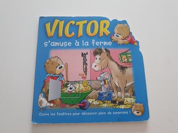 Livre Victor s'amuse à la ferme 