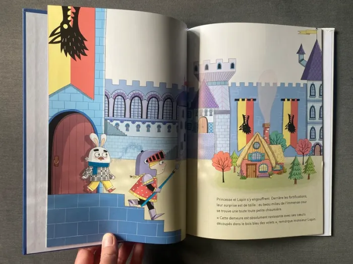 La princesse le lapin et le loup rue des écoles - photo numéro 3