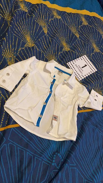 Chemise 12 mois 74 cm