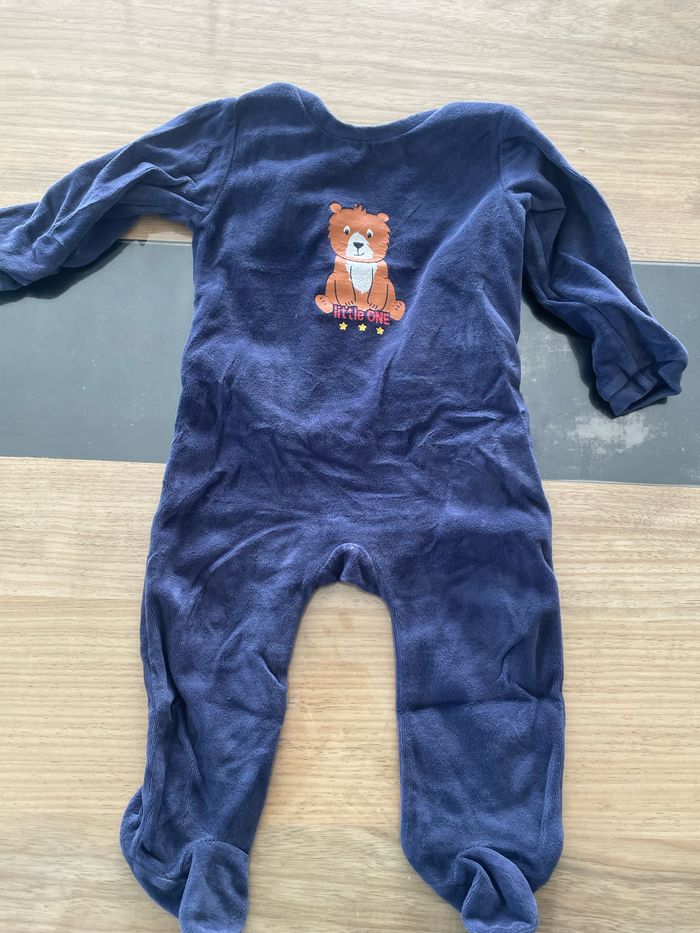 Pyjama velour 18 mois