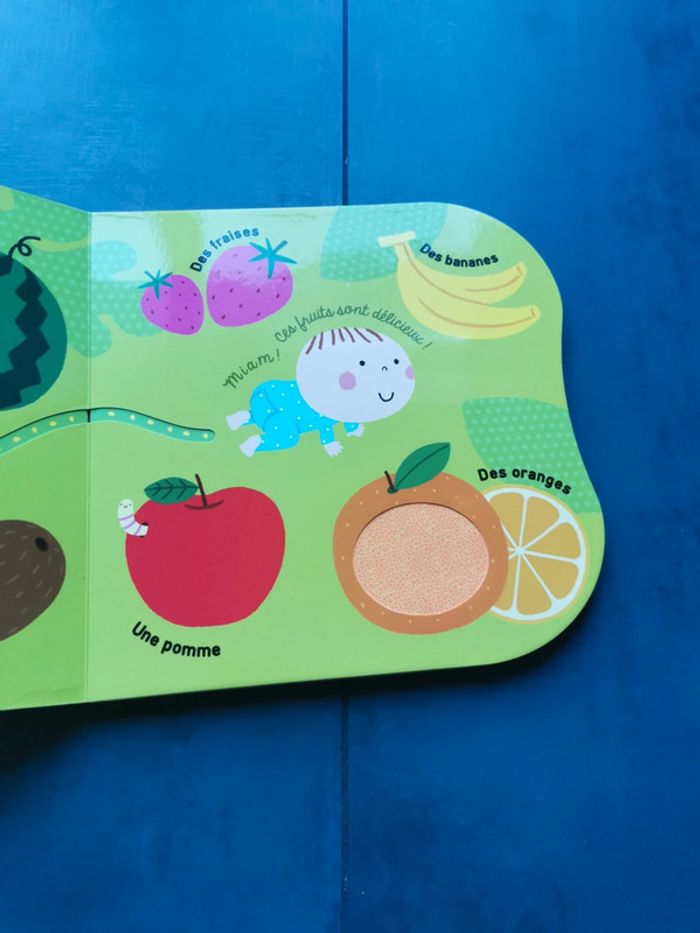 Imagier de bébé un livre à toucher neuf - photo numéro 7