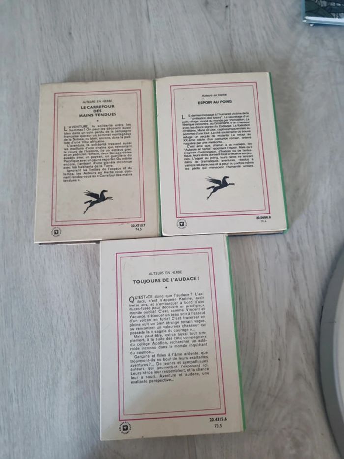 Lot 3 auteurs en herbe - photo numéro 2