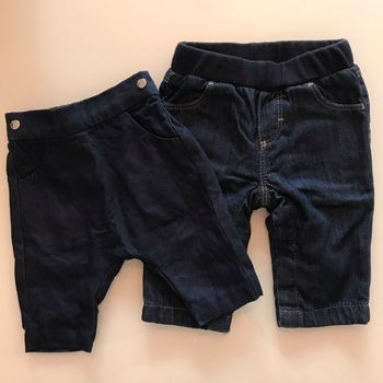 Lot 2 jeans - 1 mois