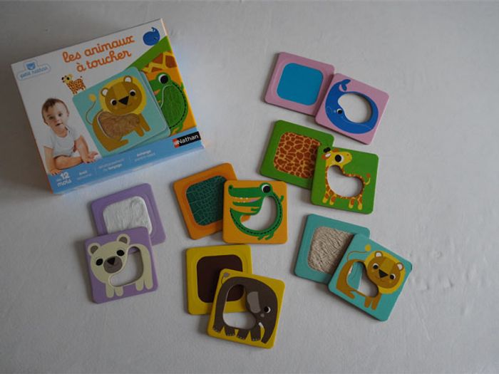 Jeu "Les animaux à toucher" Nathan pour enfants (Dès 12 mois) - photo numéro 4