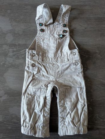 Salopette green forest