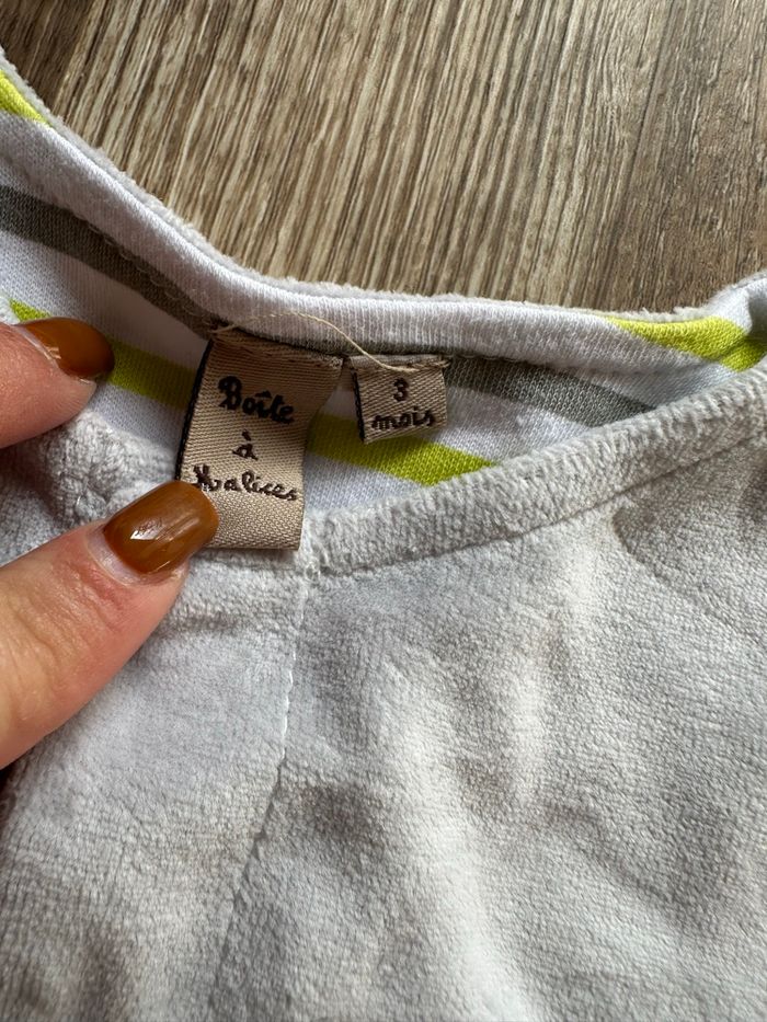 - Salopette Boîte à malices  - 3 mois  - Très bon état - photo numéro 2