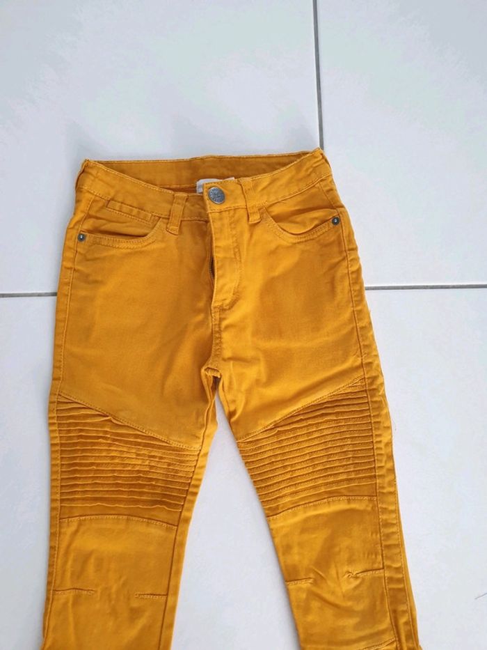 Pantalon slim moutarde 10 ans orchestra - photo numéro 2