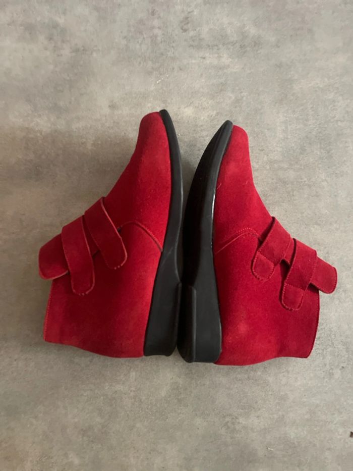 Bottines "Camille" Rouge - photo numéro 8
