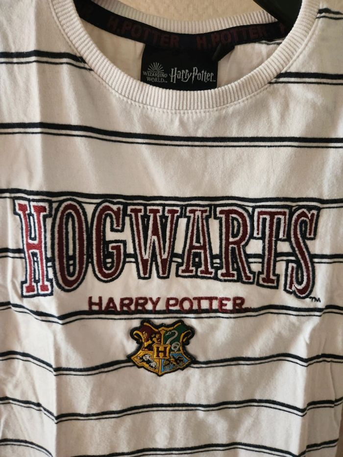 Tshirt à rayures harry potter 6ans - photo numéro 2