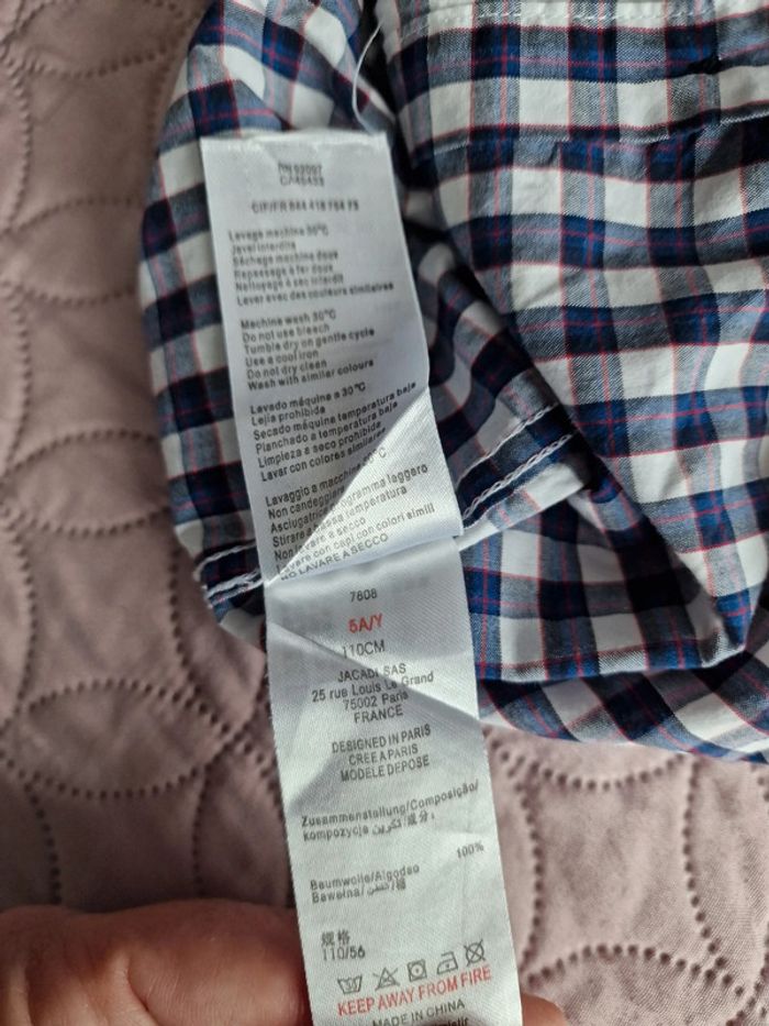 Chemise Jacadi garçon 5 ans - photo numéro 6