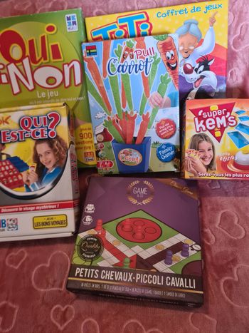 Lot jeux de société 