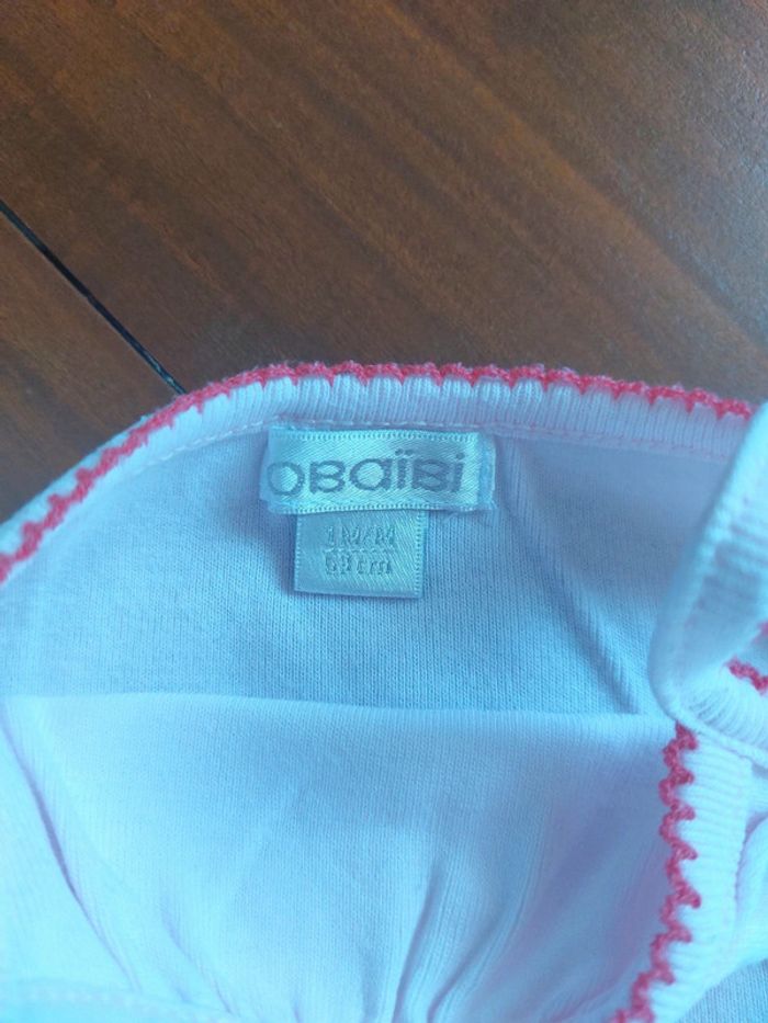 Combinaison barboteuse Obaïbi taille 1 mois - photo numéro 4