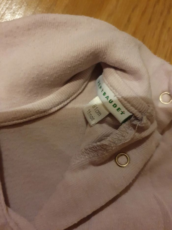 sous pull basique rose verbaudet 18 mois - photo numéro 2