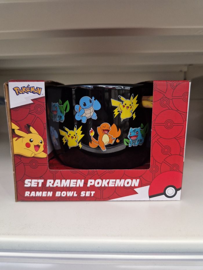 Set pokémon ramen